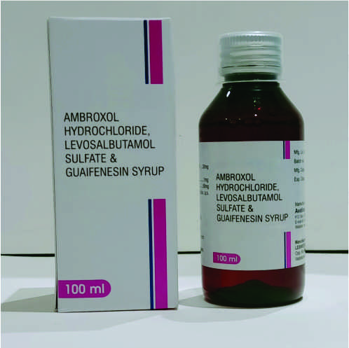 AMBROXOL HYDROCHLORIDE 30 MG+ LEVOSALBUTAMOL SULFATE 1 +GUAIFENESIN 50MG SYRUP (2)