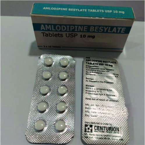 AMLODIPINE BESYLATE 10MGTABLETS