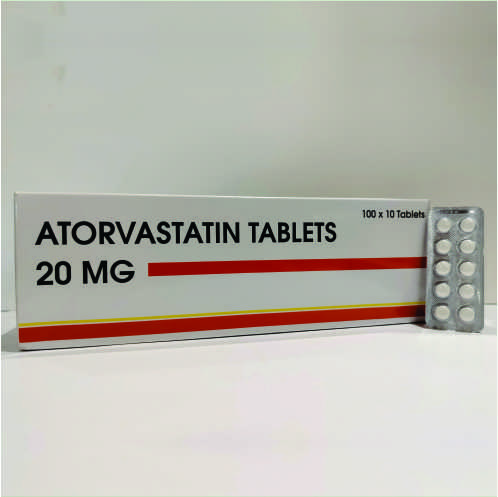 ATORVASTATIN 20MG TABLET (4)
