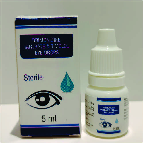 BRIMONIDINE TARTRATE & TIMOLOL EYE DROPS