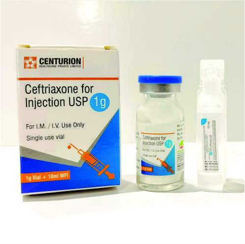 CEFTRIAXONE 1GM+WFI INJECTION 1