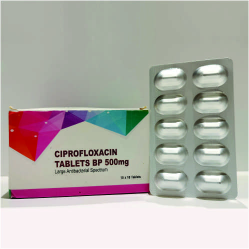 CIPROFLOXACIN BP 500MG TABLETS (1)