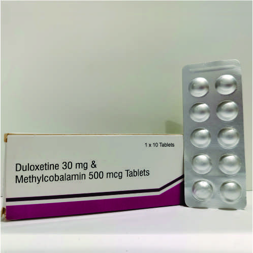 DULOXETINE 30 MG + METHYLCOBALAMIN 500 MCG TABLET (1)