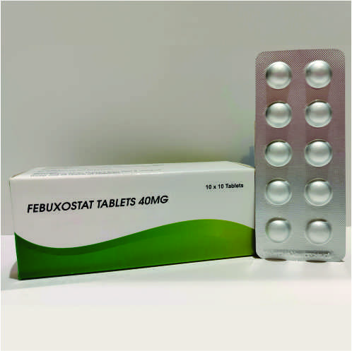 FEBUXOSTAT 40 MG TABLETS