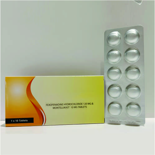 FEXOFENADINE 120MG + MONTELUKAST 10MG TABLET (4)