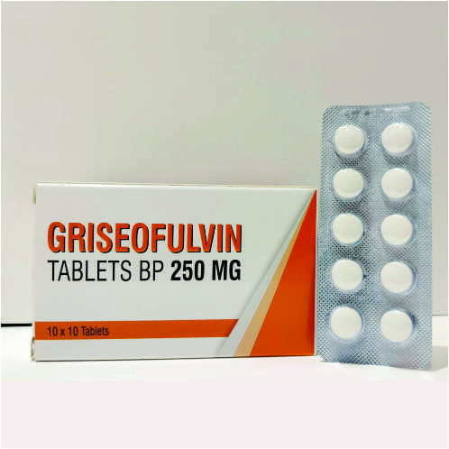GRISEOFULVIN BP 250MG TABLETS (1)