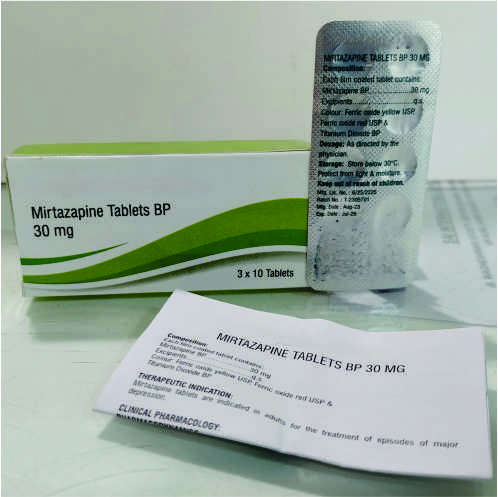 MIRTAZAPINE 30 MG TABLET