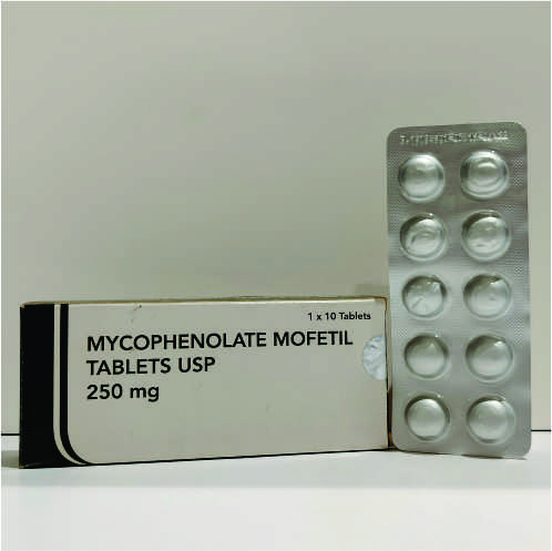MYCOPHENOLATE MOFETIL USP 250 MG TABLETS (4)