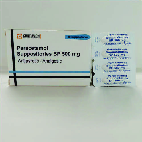 PARACETAMOL SUPPOSITORIES BP 500 mg