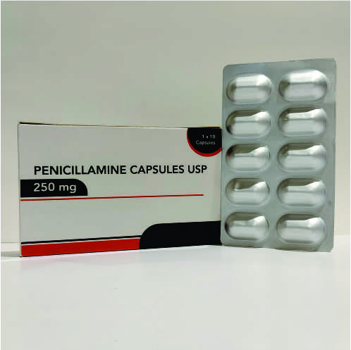 PENICILLAMINE 250 MG CAPSULES (4)