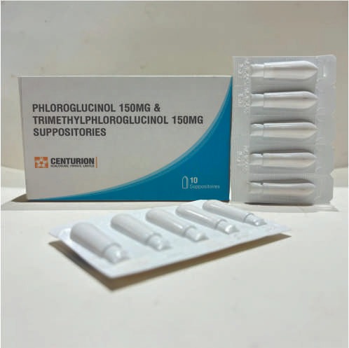 PHLOROGLUCINOL 150 +TRIMETHYLPHLOROGLUCINOL 150 SUPPOSITORY