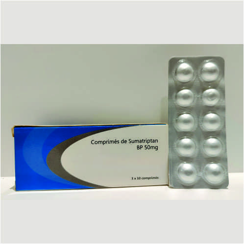 SUMATRIPTAN BP 50MG TABLETS (1)