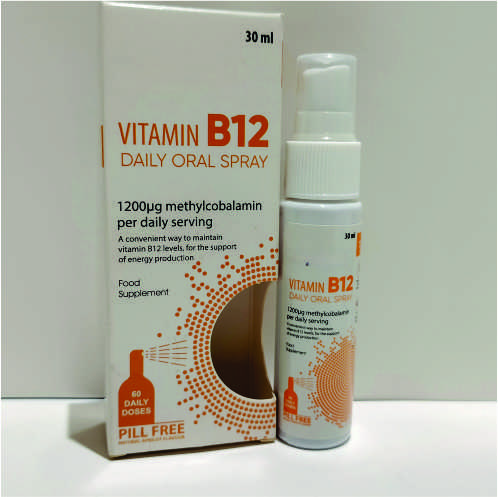 VITAMIN B12 1200µg ORAL SPRAY (8)